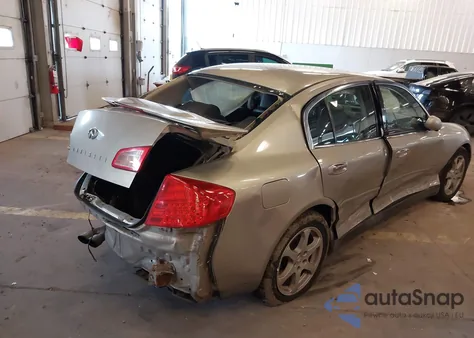 2003 Infiniti G35 Luxury Leather from USA, damaged, VIN JNKCV51E73M320790